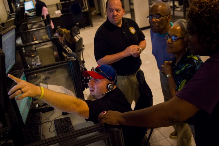 Reading Branch NAACP Tours Berks 911 Operations Center