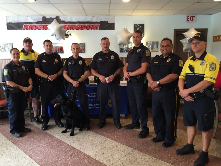 Reading Police host ‘Coffee with a Cop’ at Queen City Restaurant