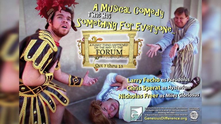 Genesius Theatre Presents A Funny Thing Happened on the Way to the Forum