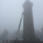 Mt. Penn Fire Tower in Fog