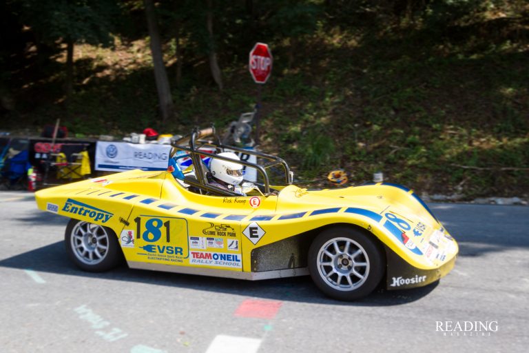 Electrified Sports Cars take on the Duryea Hillclimb