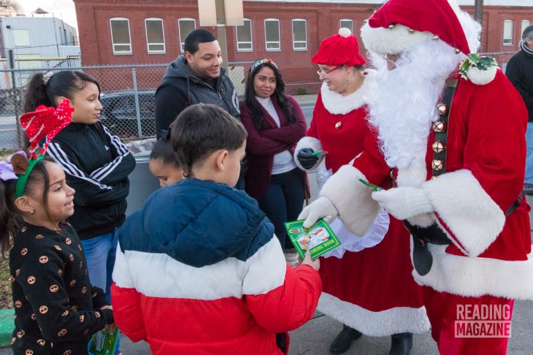 Holiday Tree Lighting Brings Joy to Reading’s South Side