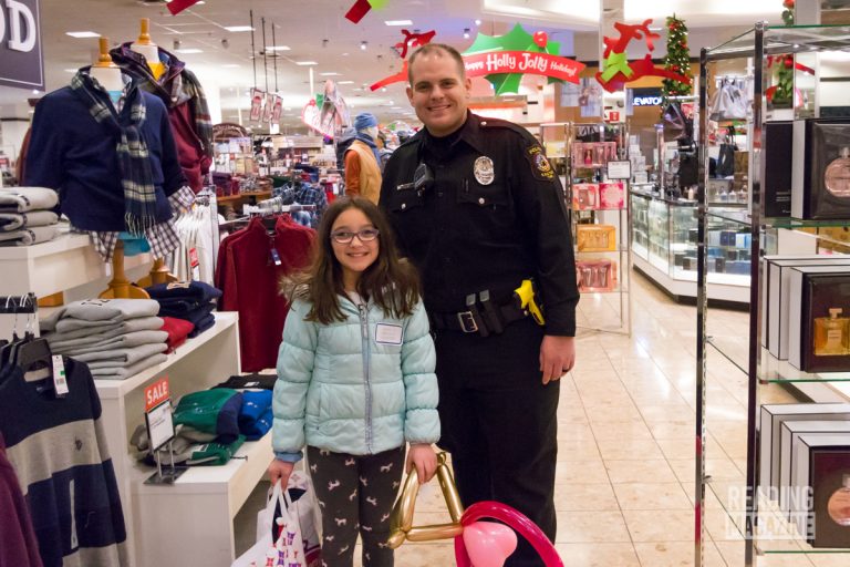 Officers Give Back with Crime Alert Berks Annual ‘Shop with a Cop’
