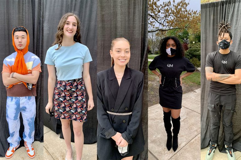 Student Designers share inspiration behind Albright Divine Fashion Show